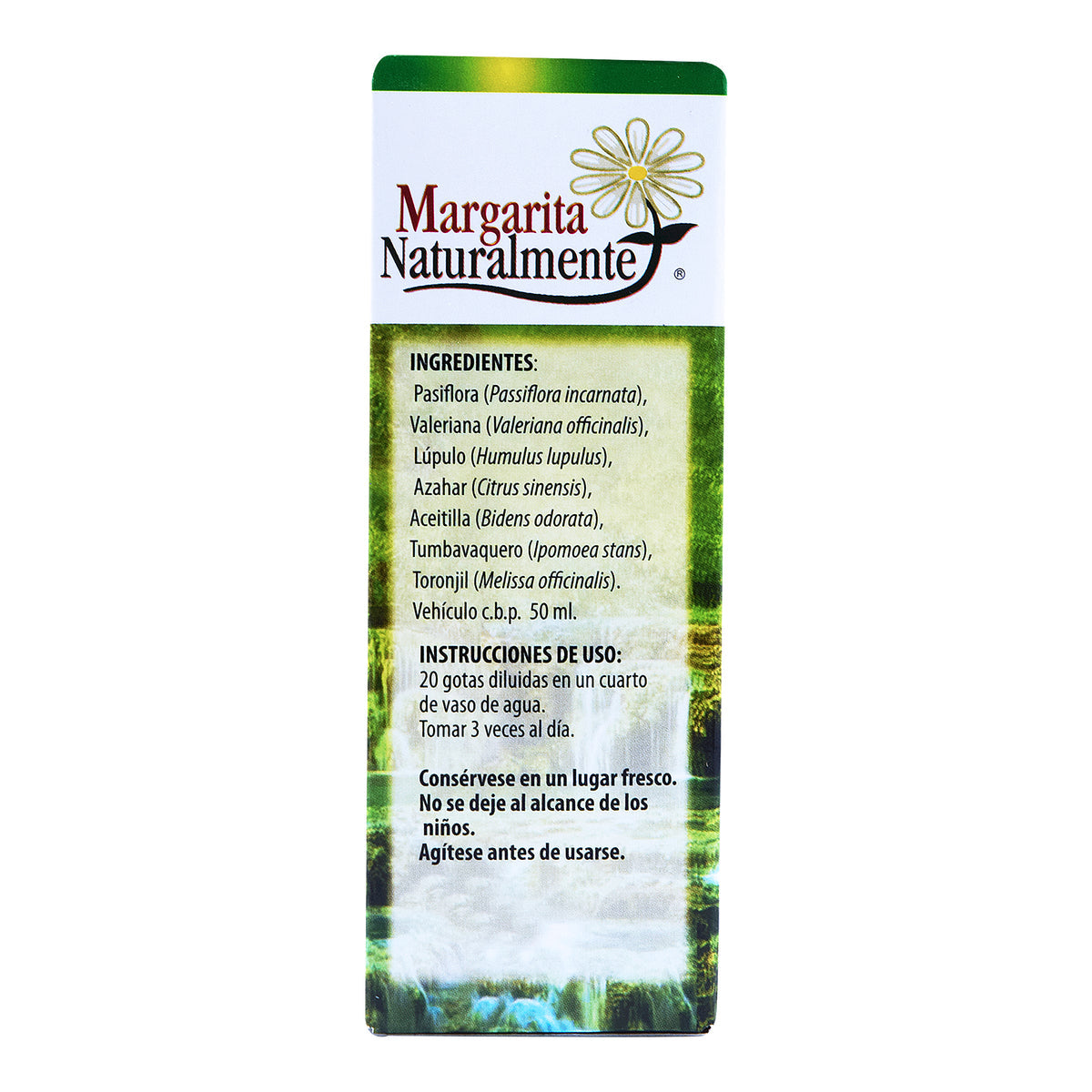 Pasiflora Compuesto Margarita Natural 50 ml Recibe Xpress