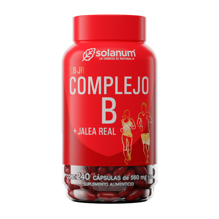 Complejo B + Jalea Real Solanum 240 Cápsulas – Recibe Xpress