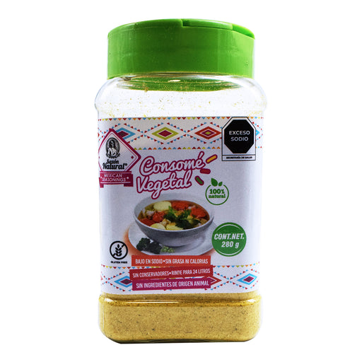 Sazonador Tipo Consome 280 G Sazon Natural Recibe Xpress