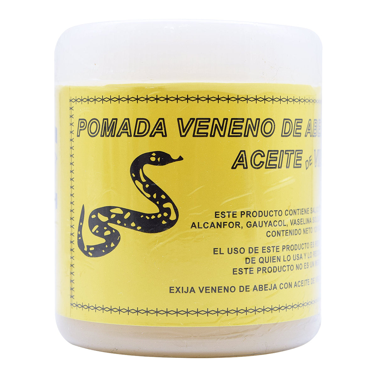 Pomada De Veneno De Abeja Y Aceite De Vibora 120 G Yerbo Vital Recibe Xpress 1342