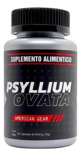 Psyllium Ovata 60 Cápsulas American Gear Fibra