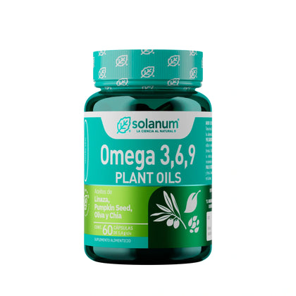 OMEGA TRIPLEX PLANTS OIL solanum 60 Cápsulas