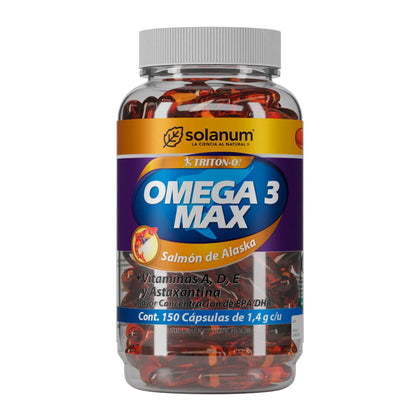 Omega 3 Max Solanum 150 Cápsulas