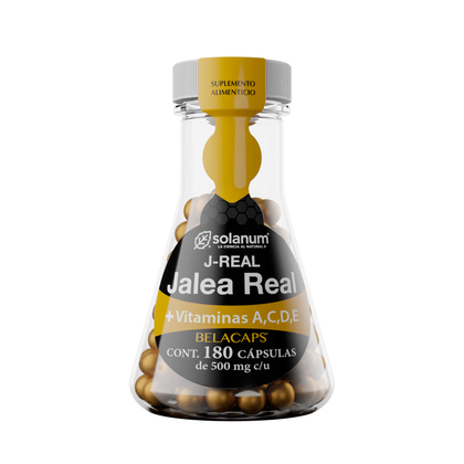 Jalea Real + Vitaminas A, C, D, E Solanum 180 Cápsulas