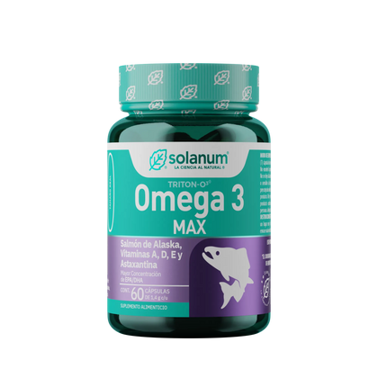 Omega 3 Max Solanum 60 Cápsulas