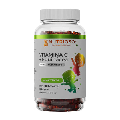 Vitamina C + Equinácea Para Niños Belabear 100 Gomitas