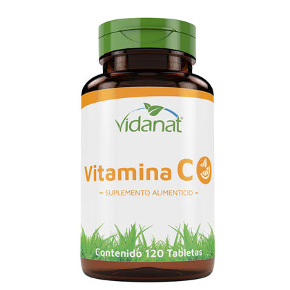 Vitamina C  Vidanat 120 Tabletas