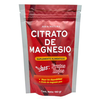 Citrato De Magnesio Joy Natura Sabor Frutos Rojos 150 g