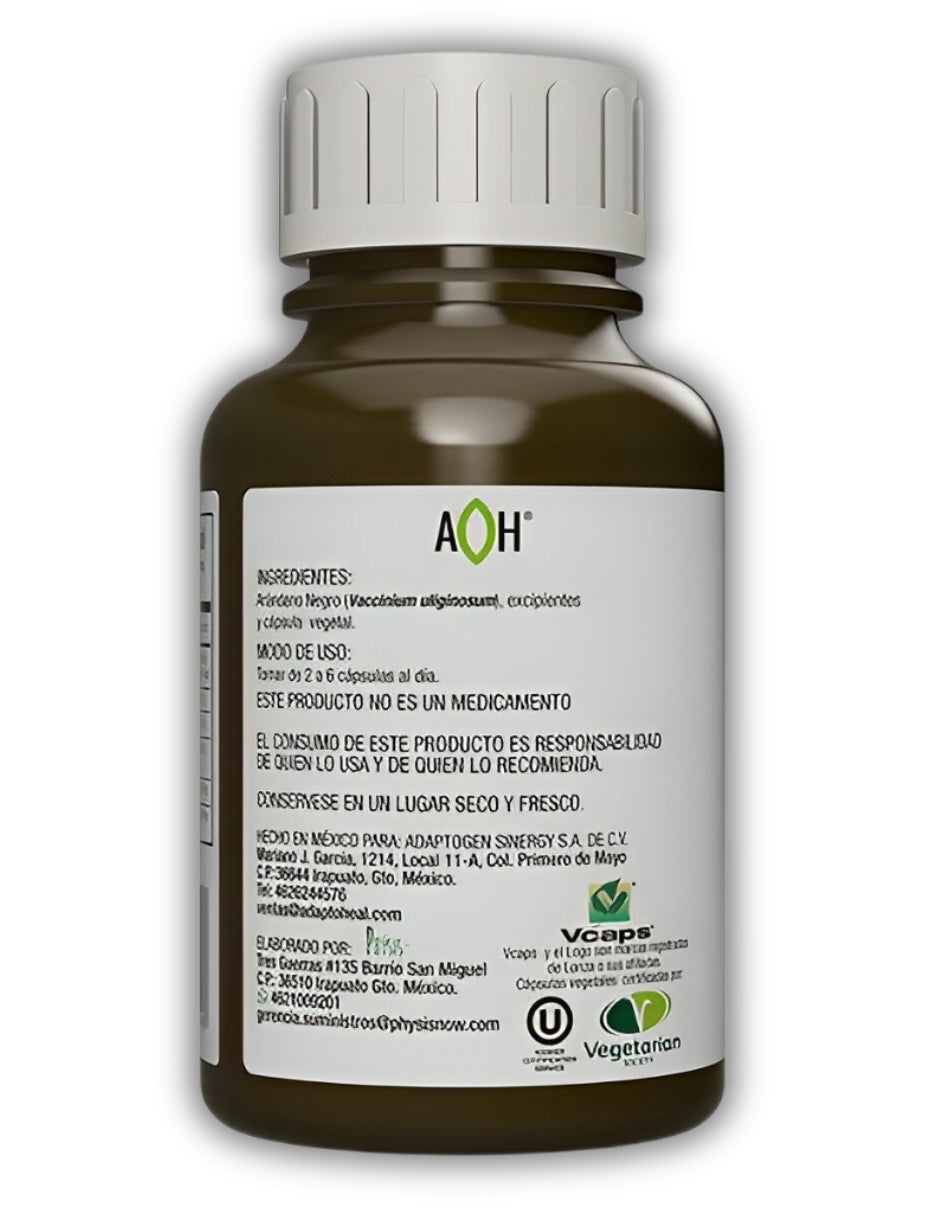 ARGO con Arandano negro Premium  Adaptoheal 150 Caps 500 mg