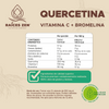 Quercetina Vitamina C y Bromelina Raíces Zen Súper Premium