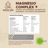 Magnesio Complex Citrato Glicinato Gluconato Super Premium Raíces Zen 120 Cápsulas