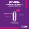 Biotina, Colageno, Vitamina C Flow 90 Cápsulas De 500 mg