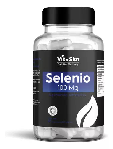 Selenio Súper Premium Vit & Skn Nutrition Company 60 Cápsulas