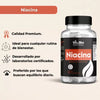 Niacina Súper Premium Vit & Skn Nutrition Company 60 Cápsulas