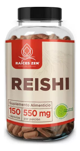 Hongo Reishi Súper Premium Raíces Zen 150 Cápsulas