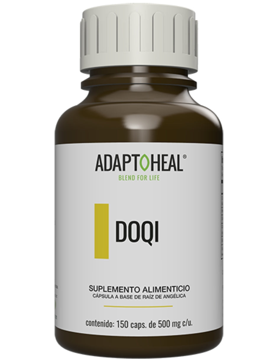 DOQI con Dong Quai Premium  Adaptoheal 150 Caps 500 mg