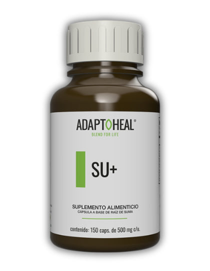 SU+ con Raíz de Suma Premium  Adaptoheal 150 Caps 500 mg