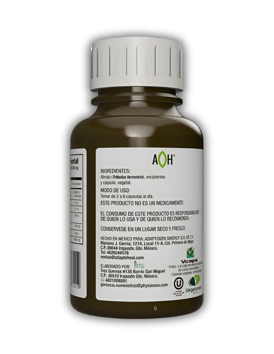 TITER con Tribulus terrestris Premium  Adaptoheal 150 Caps 500 mg