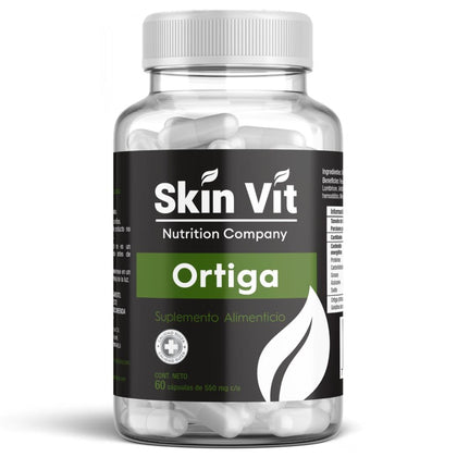 Ortiga Skin Vit Nutrition Company 60 Cápsulas de 550mg