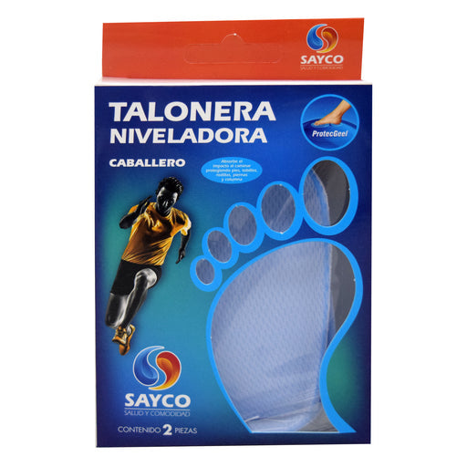 Talonera De Gel Balanceadora Caballero Sayco – Recibe Xpress