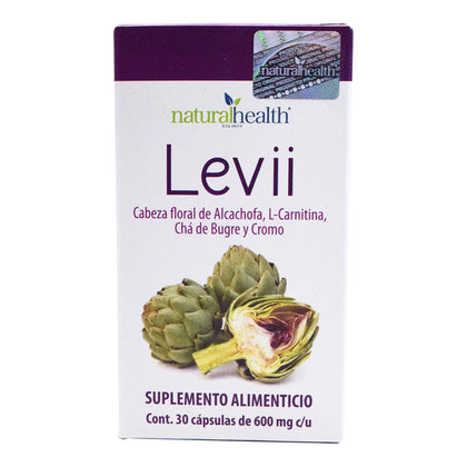 Levii 30 Cápsulas De 600 Mg C/u Natural Health
