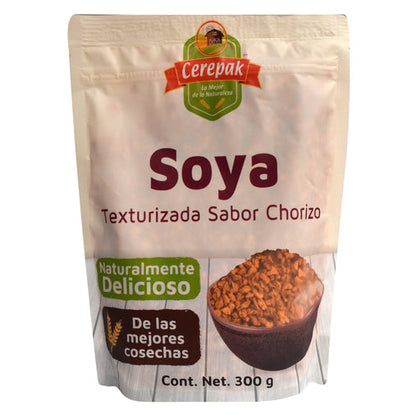 Soya Texturizada Sab Chorizo 300 G Cerepak