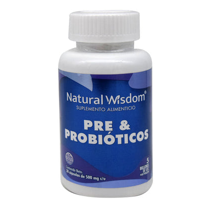 Probioticos 30 Capsulas Natural Wisdom