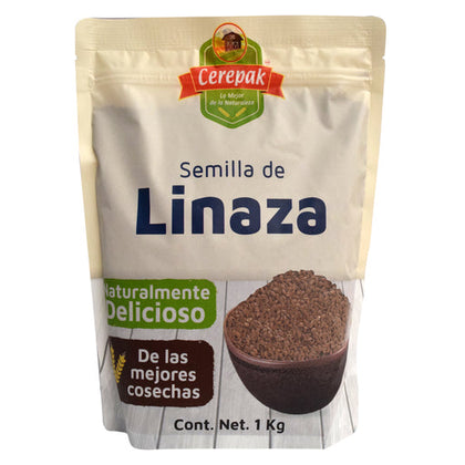 Semilla De Linaza 1 Kg Cerepak
