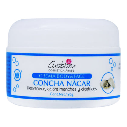 Crema De Concha Nacar 120 G Arabian