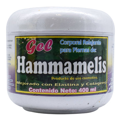 Gel Hammamelis Reforzado 400 Ml Natura Mundo Brajim