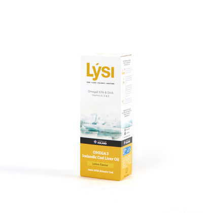 Lysi Omega 3 Epa & Dha Vitamina A D Y E Sabor Limón 240 Ml