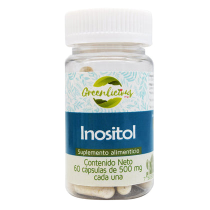 Inositol 60 Capsulas Greenlicious Mx