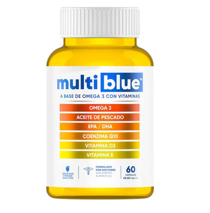 Omega 3 Con Vitaminas 60 Capsulas - Multiblue