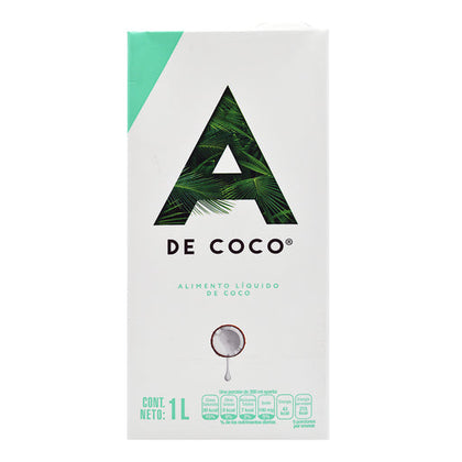 Bebida De Coco 1 L A De Coco