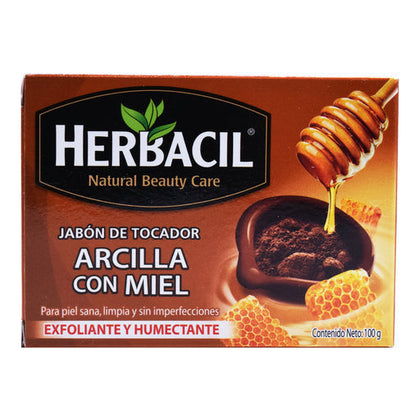 Jabon De Arcilla Exfoliante  100 G Herbacil