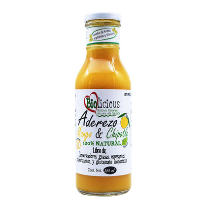 Aderezo Agridulce Sab Mango 355 Ml Biolicious