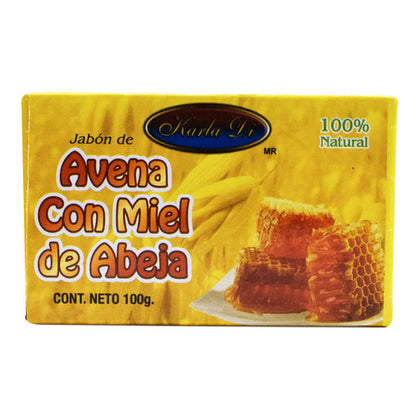 Jabon De Avena Miel De Abeja 100 G Karla Di