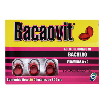 Bacaovit 30 Capsulas B.Q.M