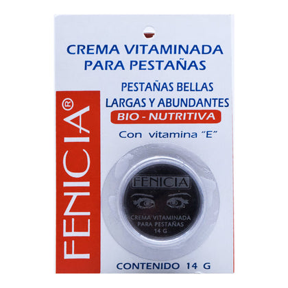Crema Vitaminada Para Pestañas 14 G Fenicia