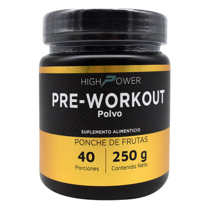 Preworkout Ponche De Frutas 250 G Highpower