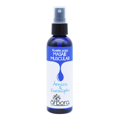 Aceite Masaje Muscular Eucalipto+árnica Para Dolor Muscular