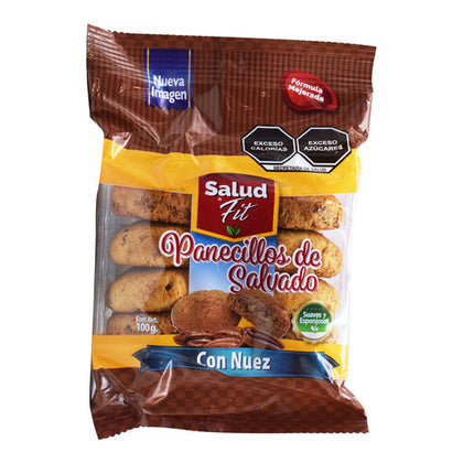 Panecillo Integral Sab Nuez 100 G Salud Fit