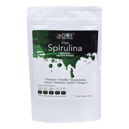 Alga Spirulina 250 G Gce Health & Beauty