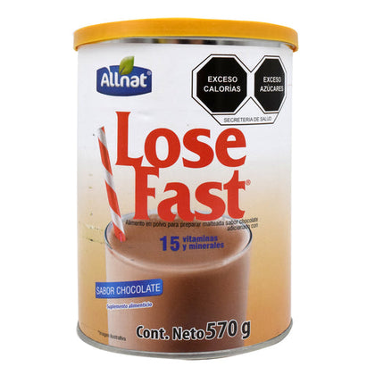 Ultra Lose Fast Malt Chocolate 570 G Allnat Nutrition