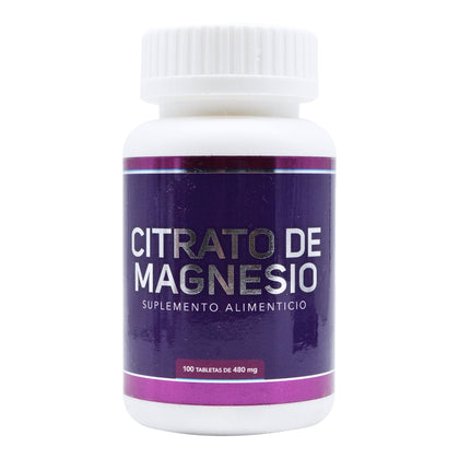 Citrato De Magnesio 100 Tab Ultra Soya