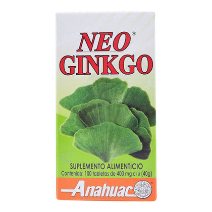Neo Ginkgo 100 Tabletas Anahuac