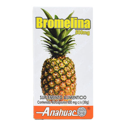 Bromelina 60 Capsulas Anahuac