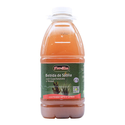 Bebida De Sabila Cuachalalate Nopal 2 L Flor De Aloe