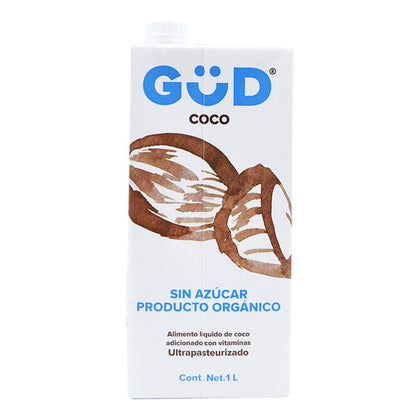 Bebida De Coco Sin Azucar 1 L Gud