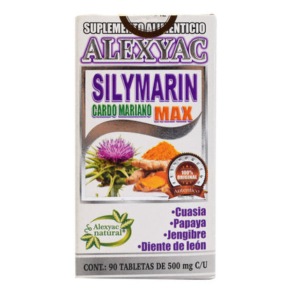 Silymarin Max 90 Tabletas Alexyac Natural